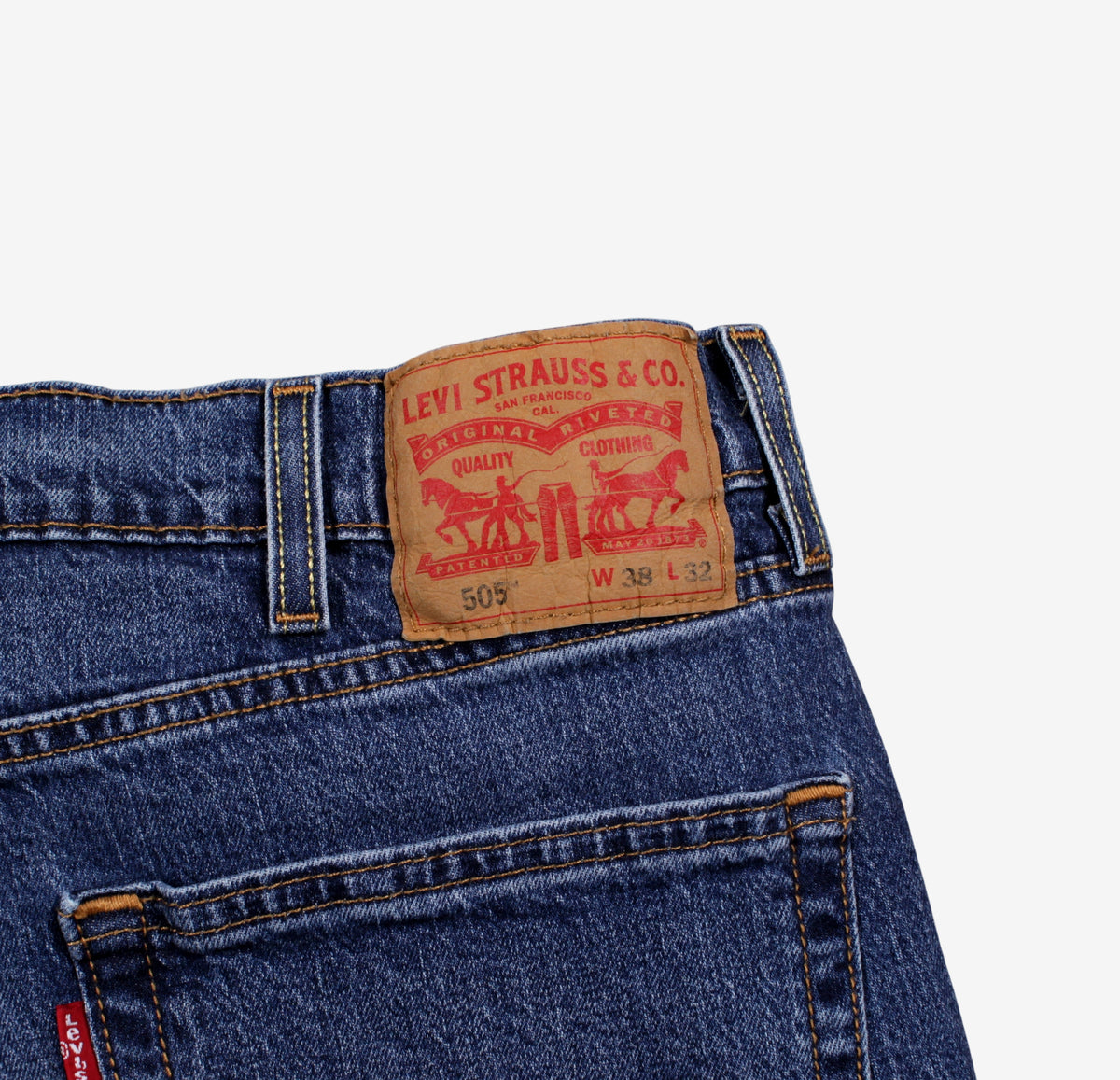 Levis 505 Jeans Regular Straight 38x32