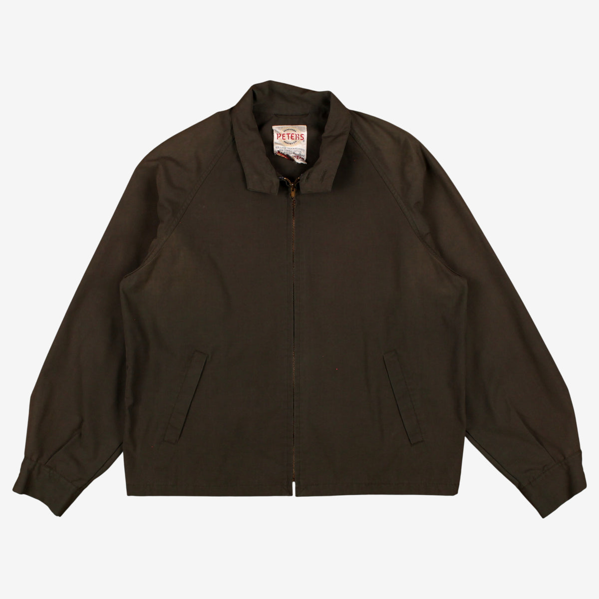 Vintage Peters Sportswear Bomber Jacket M Mens 70s