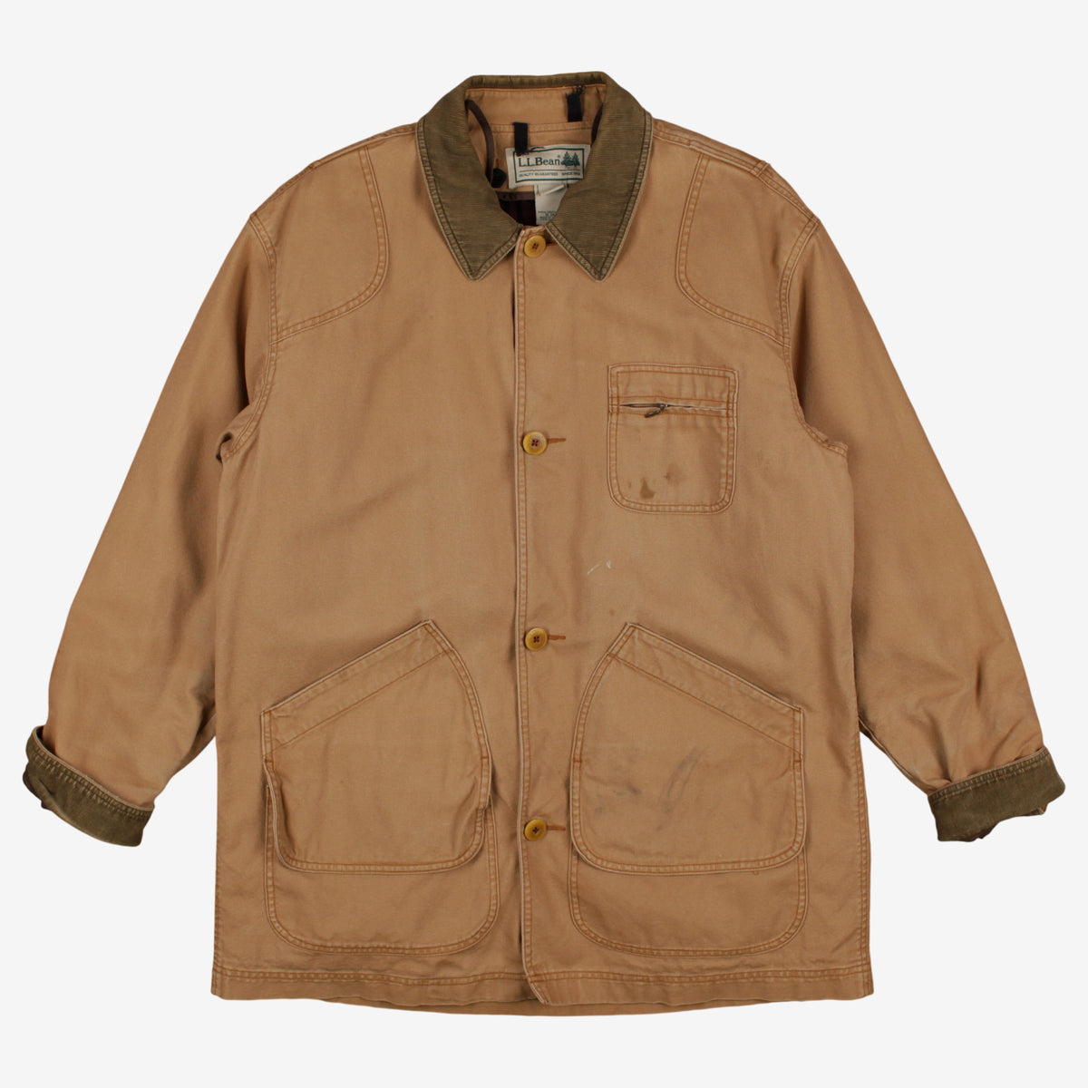 Vintage L.L. Bean Barn Coat Jacket L Mens 90s