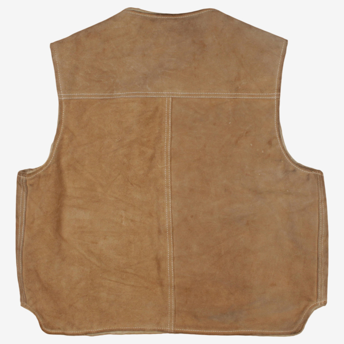 Vintage Polaris Suede Leather Vest M Mens 80s