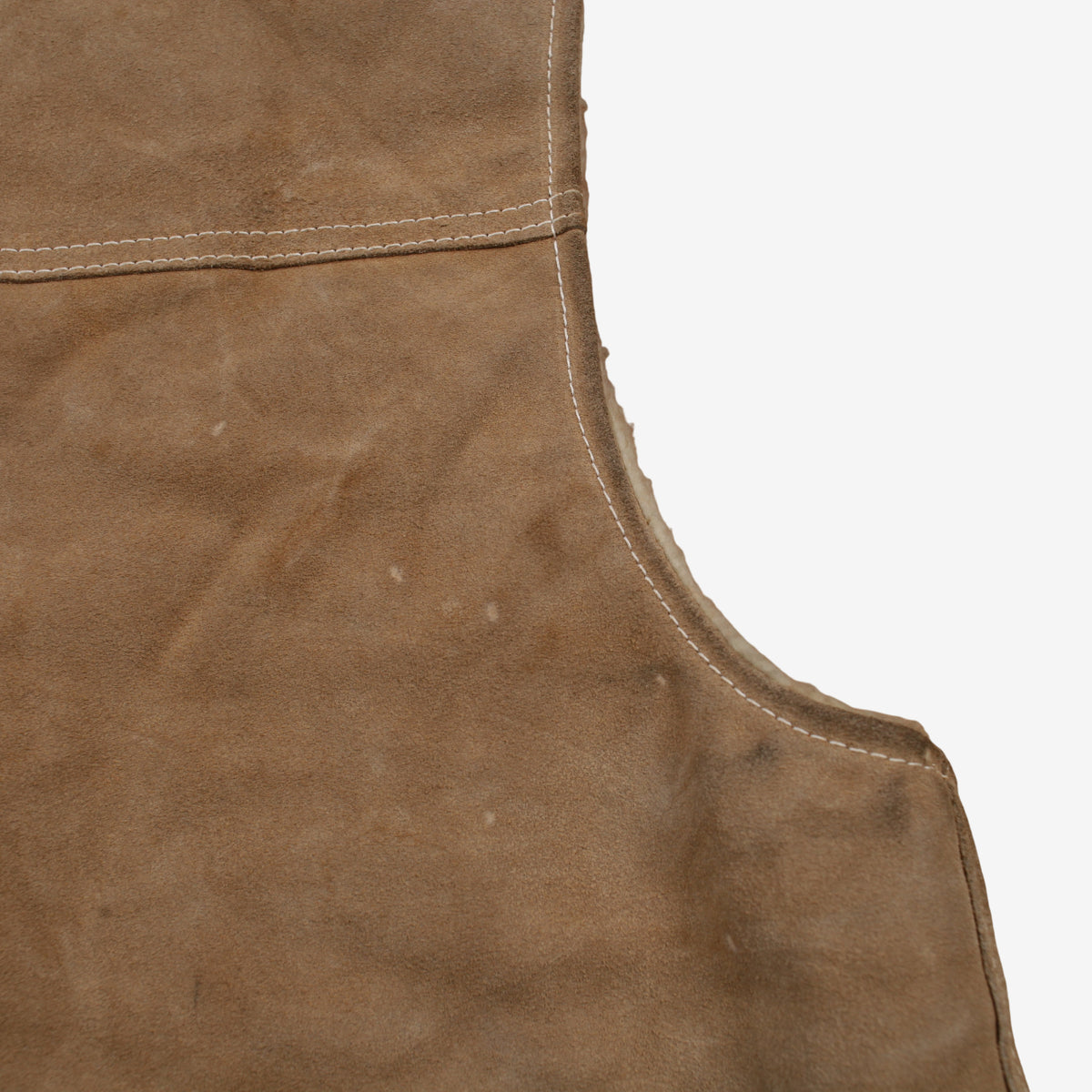 Vintage Polaris Suede Leather Vest M Mens 80s
