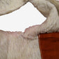 Vintage Genuine Leather Shearling Vest M Mens 70s