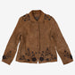 Vintage Brandon Thomas Y2K Suede Leather Jacket M Womens 00s