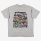 Vintage Fruit Of The Loom T-shirt 2XL Mens 00s Grey Danbury City Single Stitch