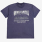 Vintage Fruit Of The Loom T-shirt M Mens 00s Blue Onion Capital Single Stitch
