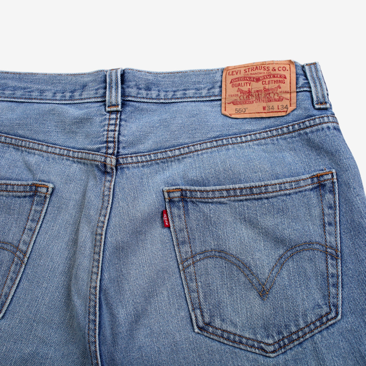 Levis 550 Jeans Relaxed Taper 34x34