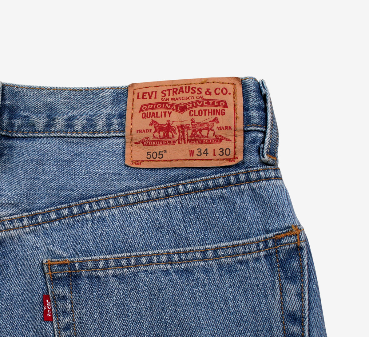 Levis 505 Jeans Regular Straight 34x30