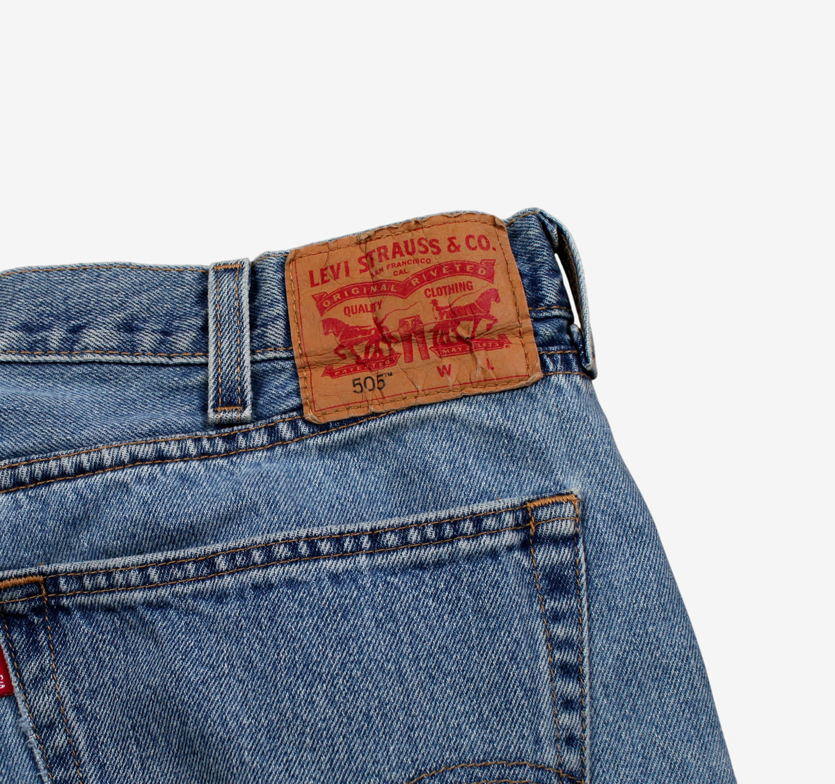 Levis 505 Jeans Regular Straight 36x35