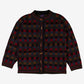 Vintage Over The Rainbow Wool Cardigan M Womens 90s