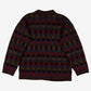 Vintage Over The Rainbow Wool Cardigan M Womens 90s