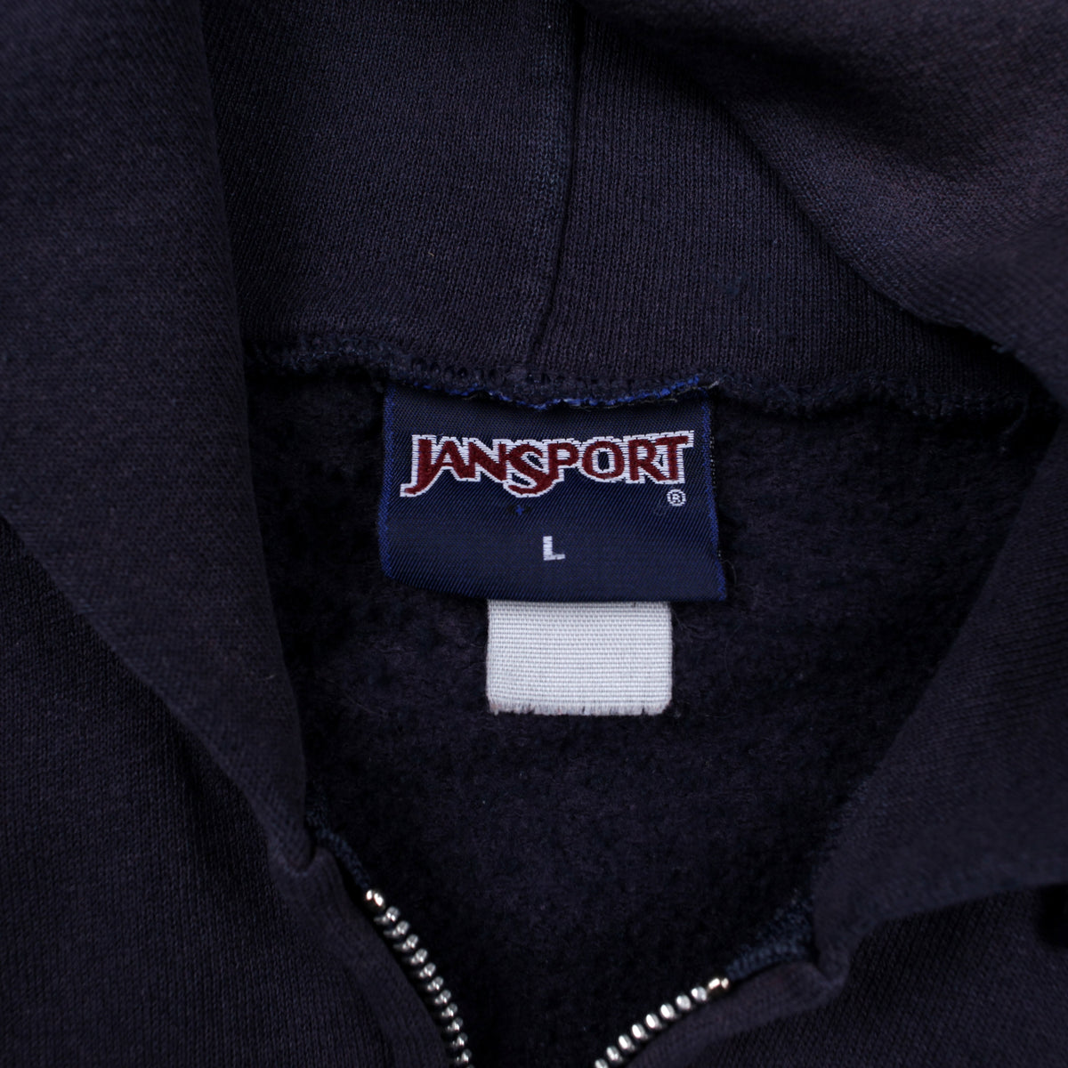 Vintage Jansport Hoodie Sweatshirt L Mens 90s