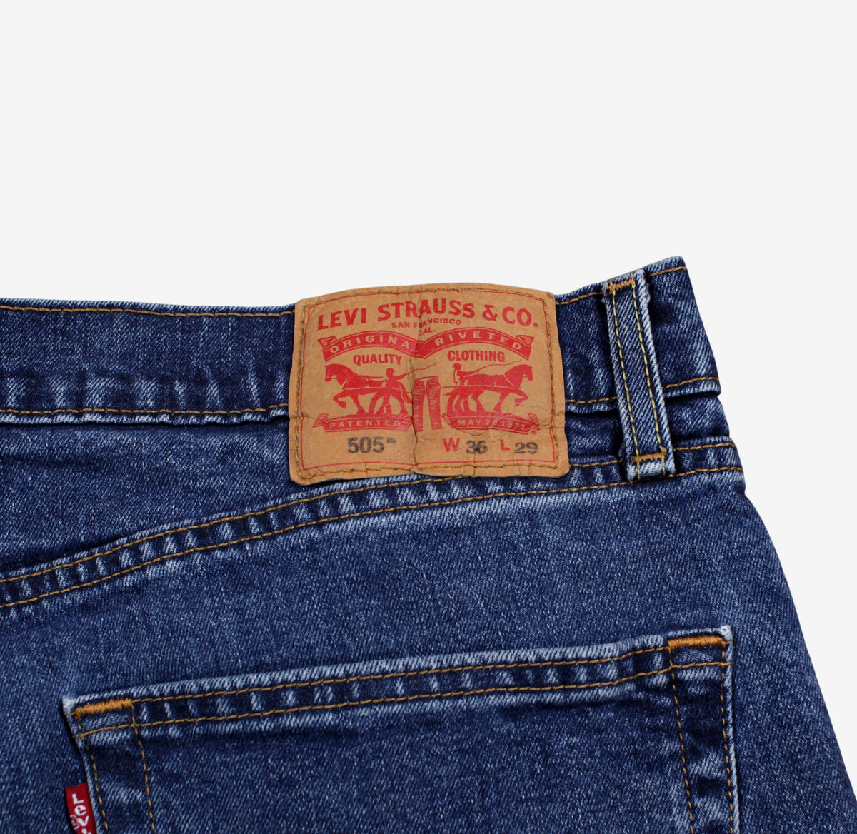 Levis 505 Jeans Regular Straight 36x29