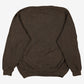 Peru Unlimited Sweater Jumper Mens Alpaca Wool Made In Peru Luxury Brown Knit