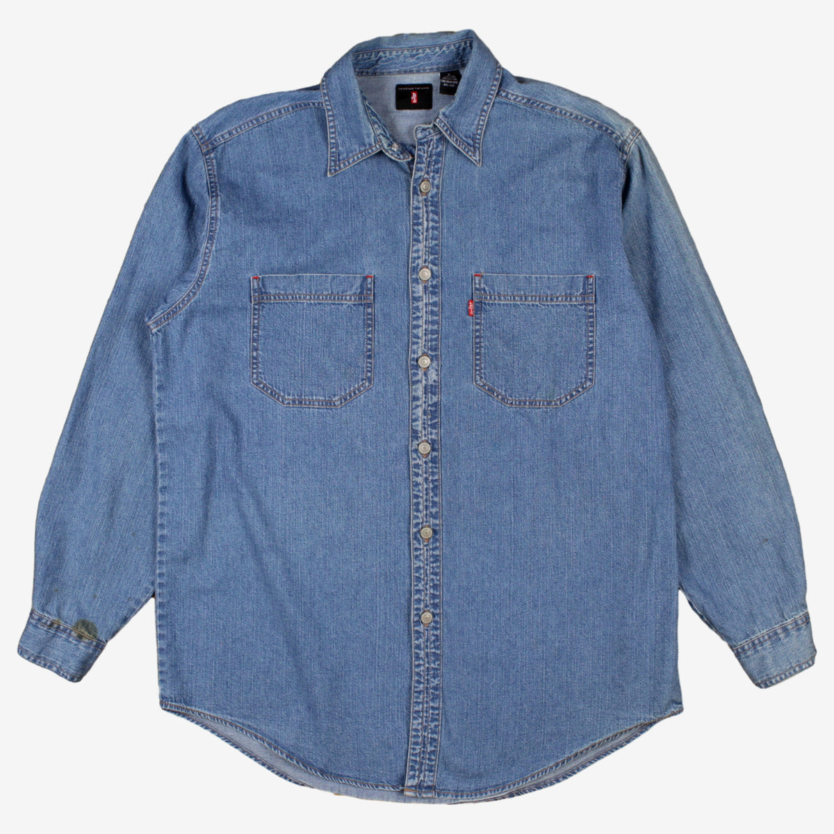 Levis Denim Shirt M Mens Y2K