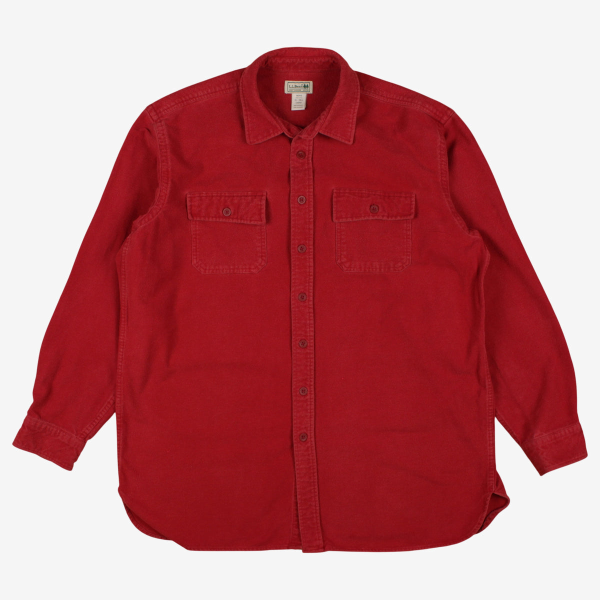 L.L. Bean ChamoisFlannel Shirt XL Mens
