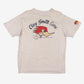 Vintage Single Stitch T-shirt M Mens 90s Thrashed White Clay Smith Cams Hot Rod