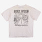 Vintage 1998 Delta T-shirt XL Mens 00s White Bike Week Daytona Beach Motorcycle