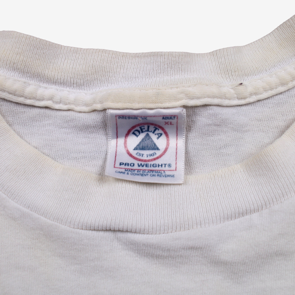 Vintage 1998 Delta T-shirt XL Mens 00s White Bike Week Daytona Beach Motorcycle