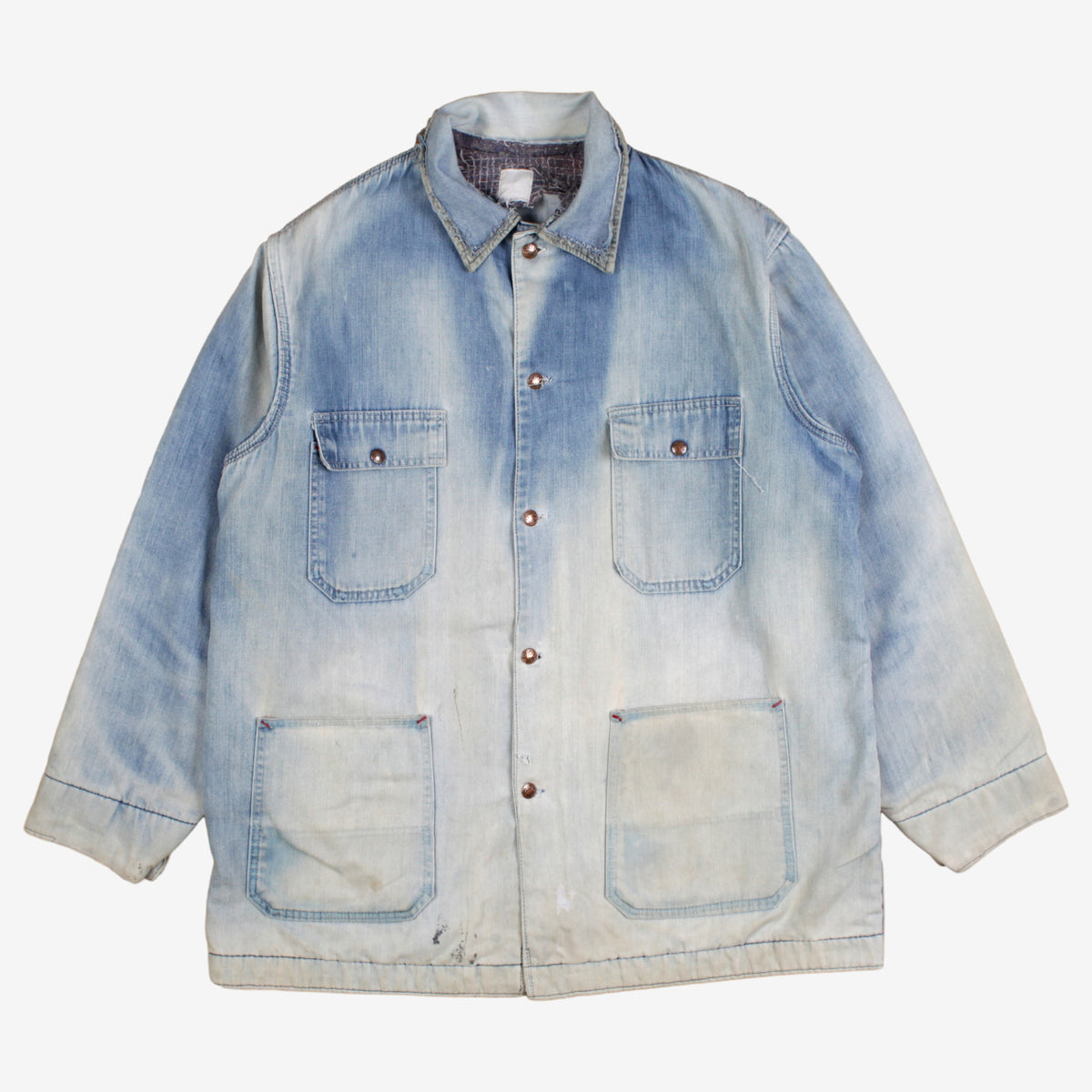 Vintage Big Mac Denim Chore Jacket 2XL Mens 60s