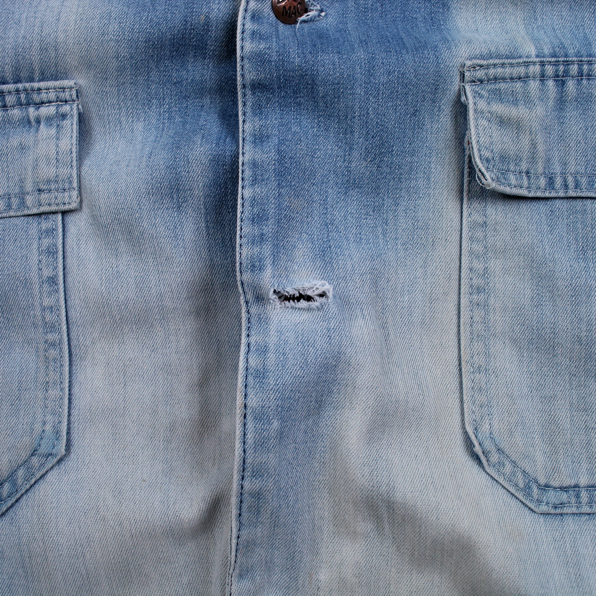 Vintage Big Mac Denim Chore Jacket 2XL Mens 60s