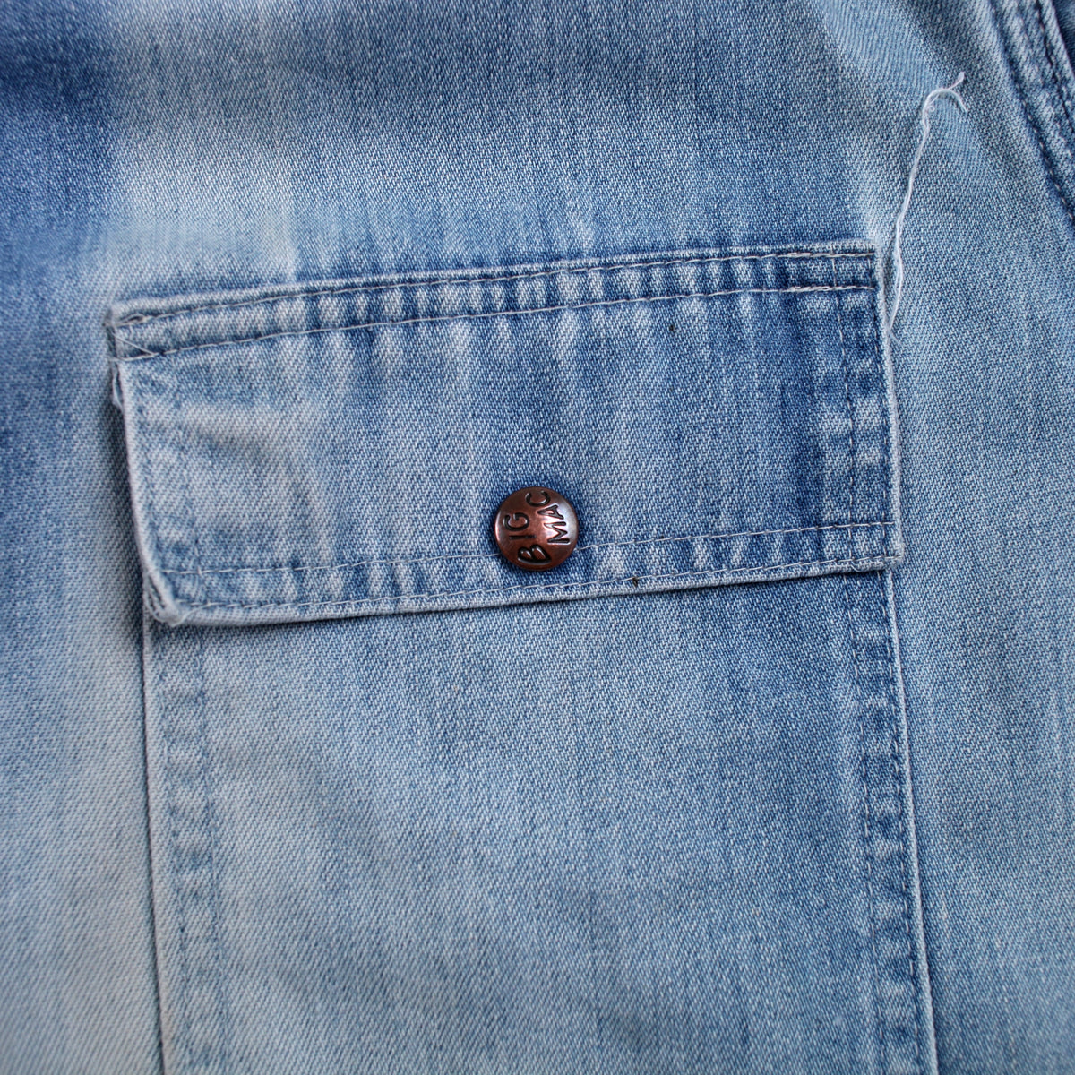Vintage Big Mac Denim Chore Jacket 2XL Mens 60s