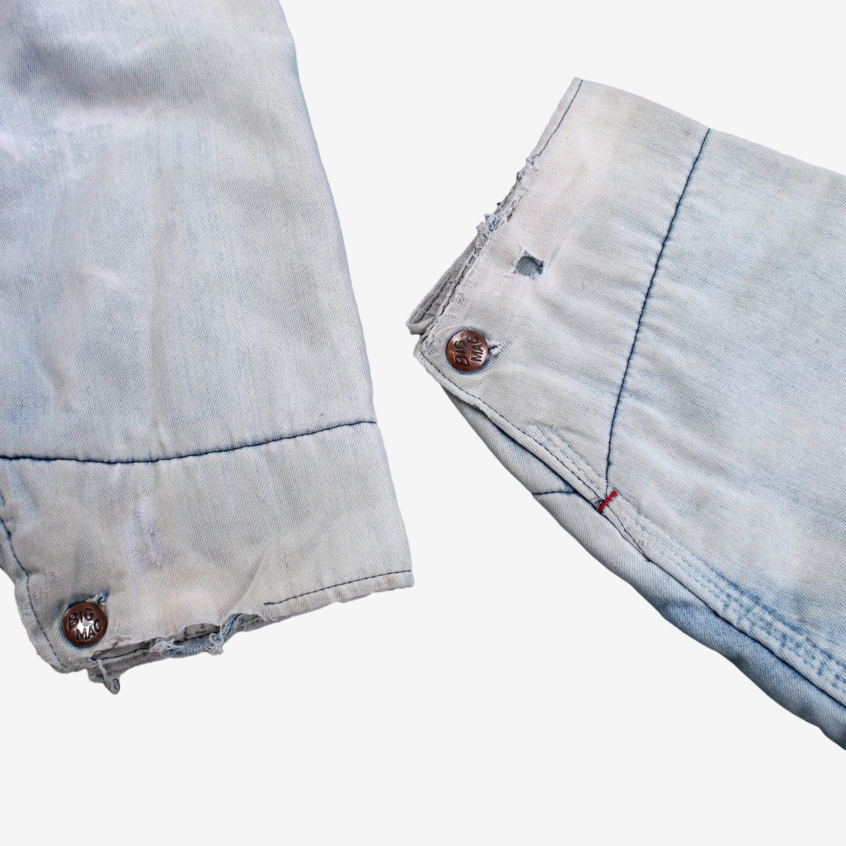 Vintage Big Mac Denim Chore Jacket 2XL Mens 60s