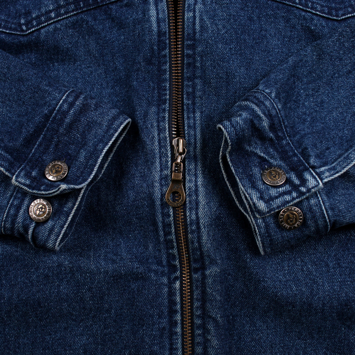 Vintage Pendleton High Grade Western Wear Denim Jacket L Mens