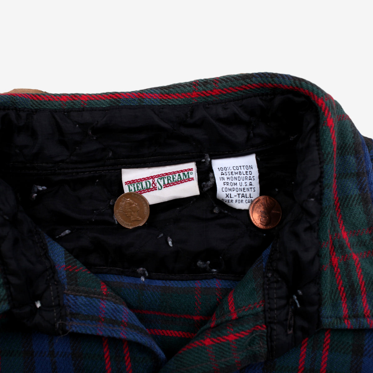 Field & Stream Workwear Flannel Shirt XL Mens