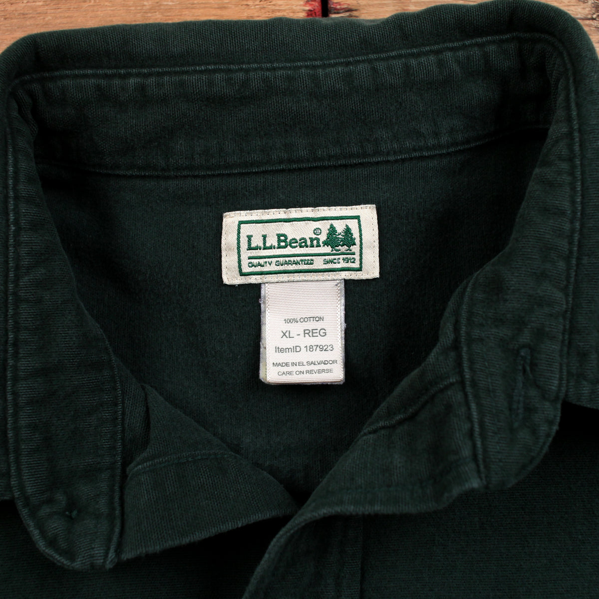 L.L. Bean Chamois Flannel Shirt XL Mens