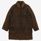 Vintage Barbour Solway Zipper Wax Jacket S Mens 80s