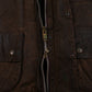 Vintage Barbour Solway Zipper Wax Jacket S Mens 80s