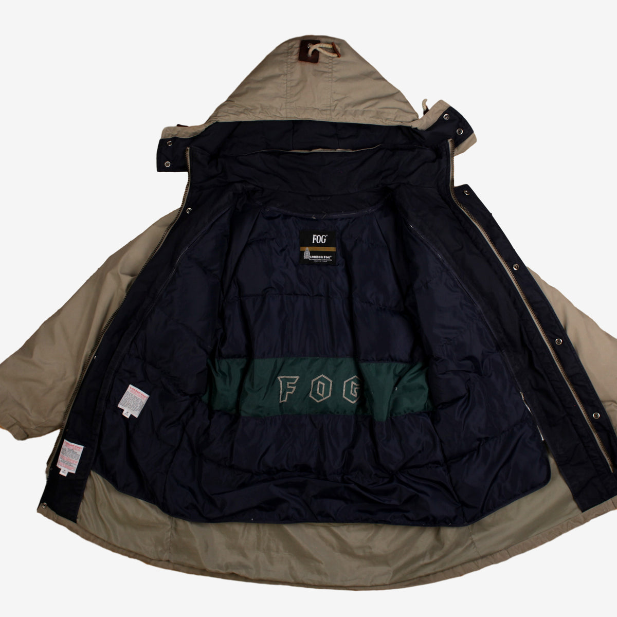 Vintage London Fog Parka Jacket M Mens 80s