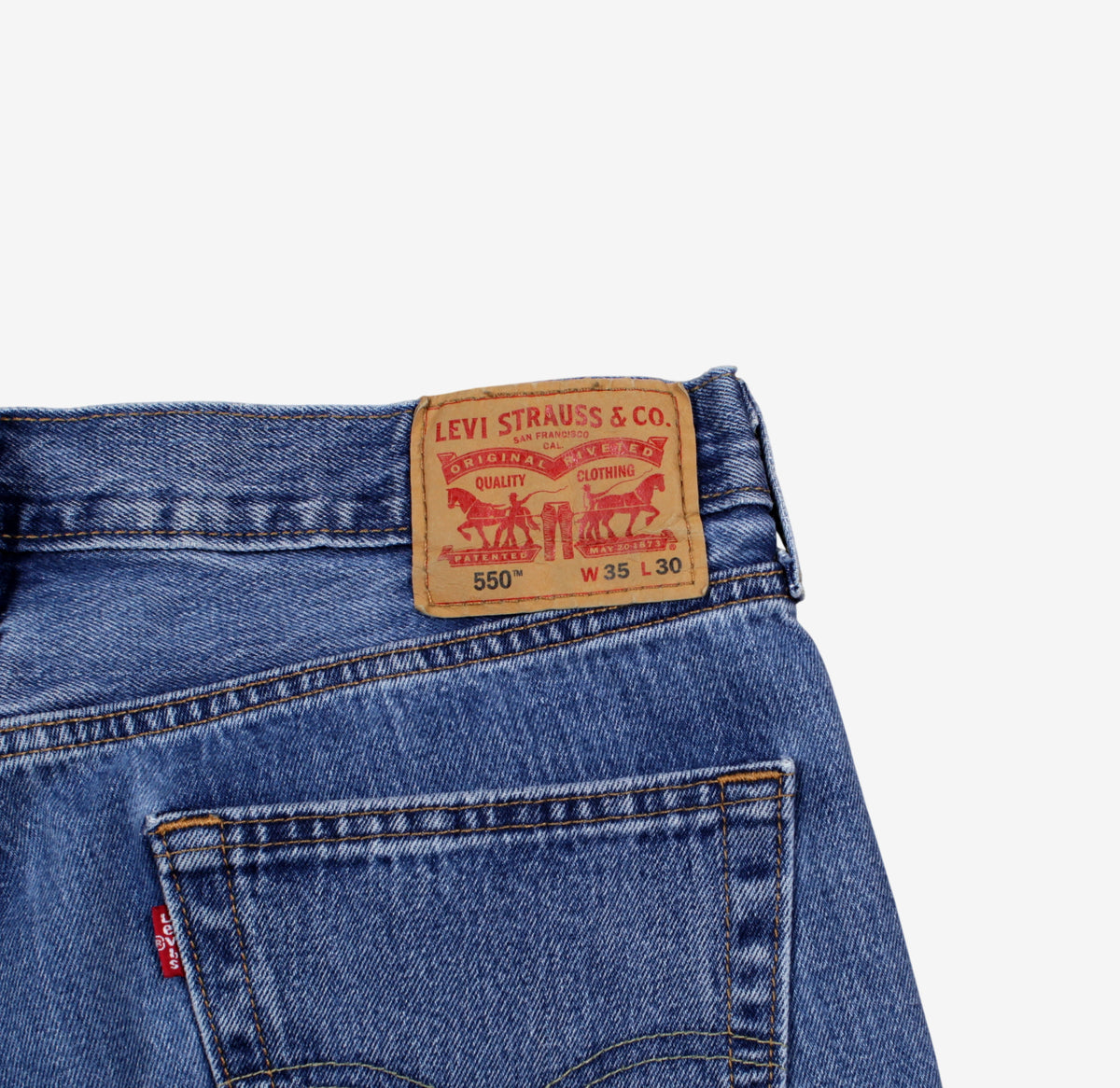 Levis 550 Jeans Relaxed Taper 35x30