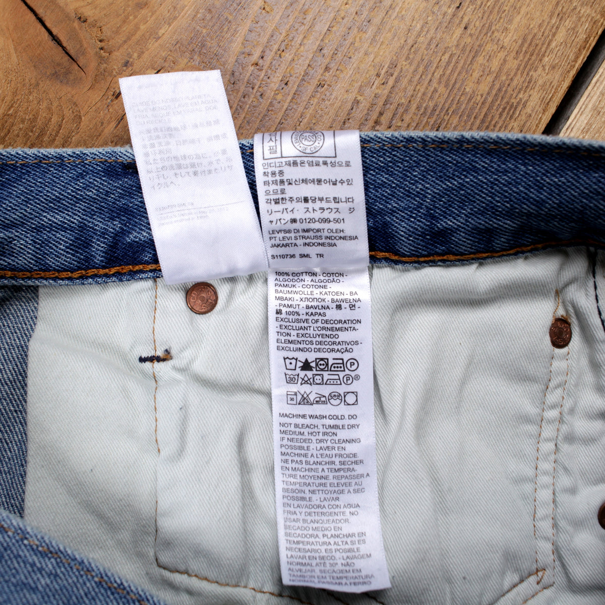 Levis 501 Jeans Regular Straight 40x32