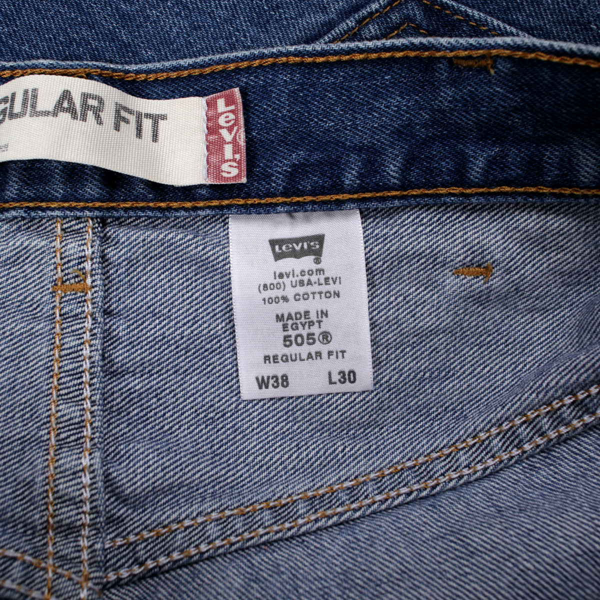 Levis 505 Jeans Regular Straight 36x30