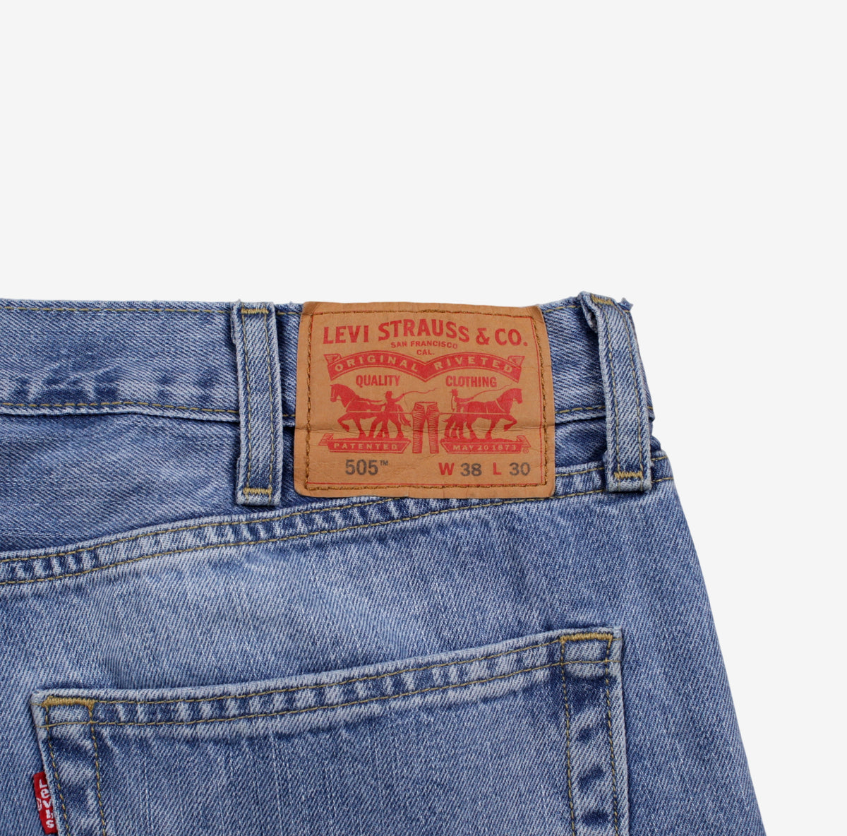 Levis 505 Jeans Regular Straight 38x30