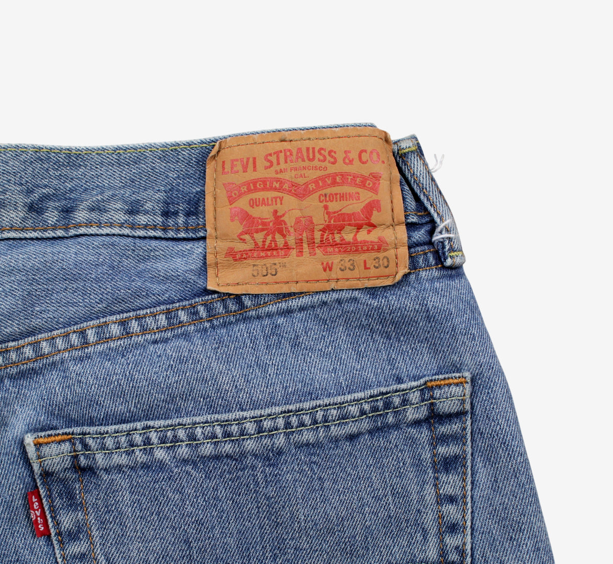 Levis 505 Jeans Regular Straight 33x30