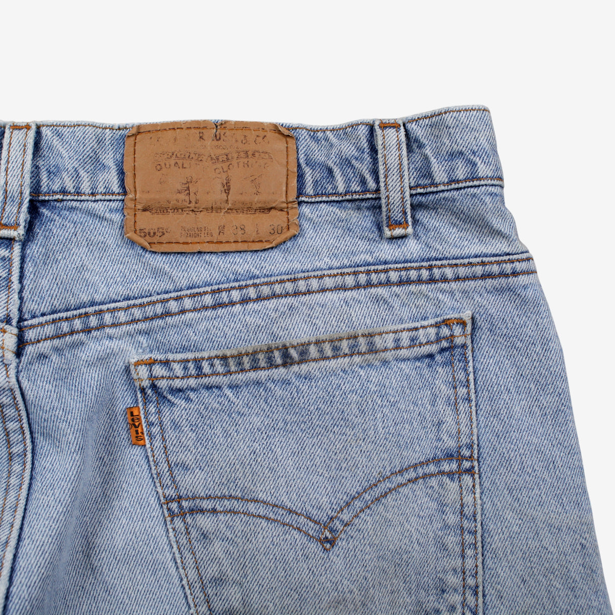 Vintage Levis 505 Jeans Regular Straight 38x30 90s