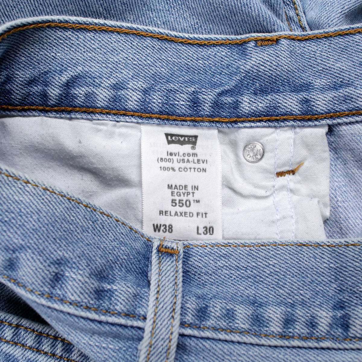 Levis 550 Jeans Relaxed Taper 38x30