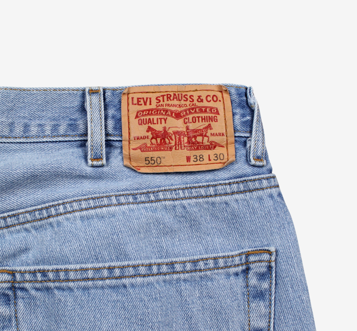 Levis 550 Jeans Relaxed Taper 38x30