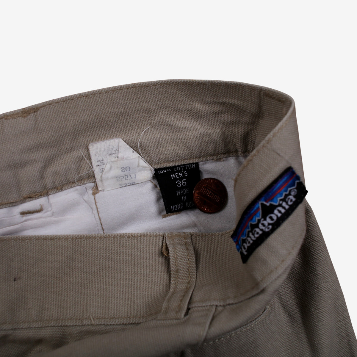 Patagonia Canvas Cotton Trousers Pants 36x30 Mens