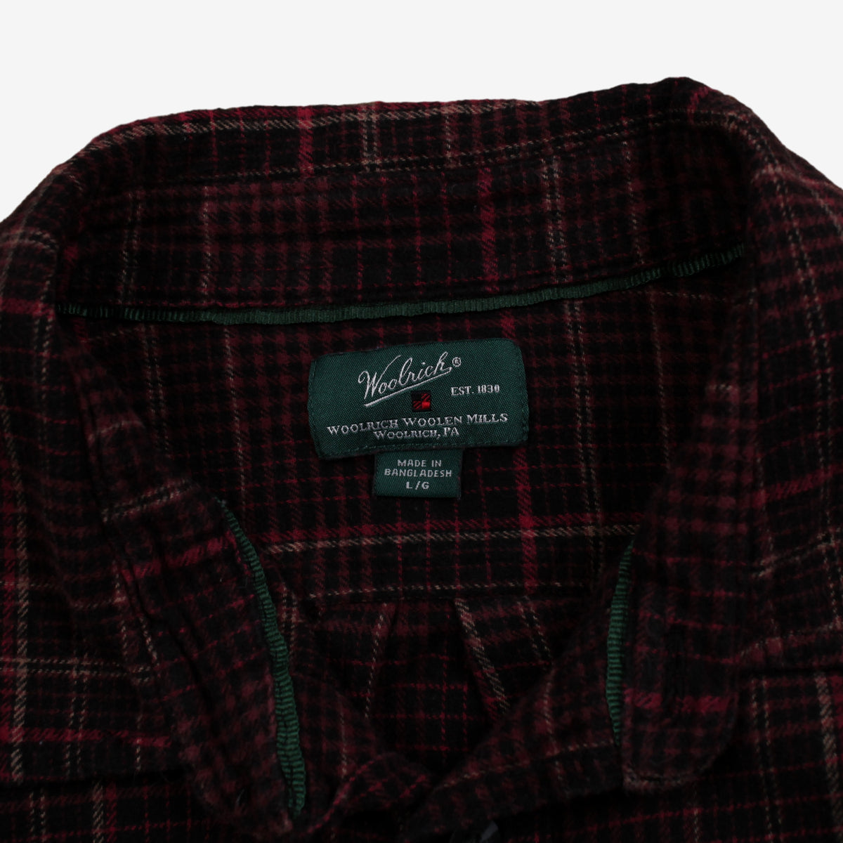 Woolrich Flannel Shirt L Mens