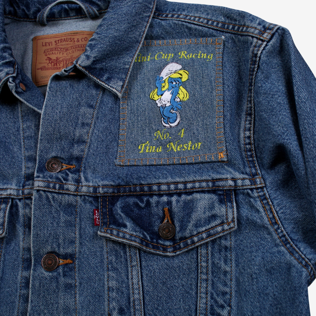 Vintage Levis Denim Jacket S Womens 90s