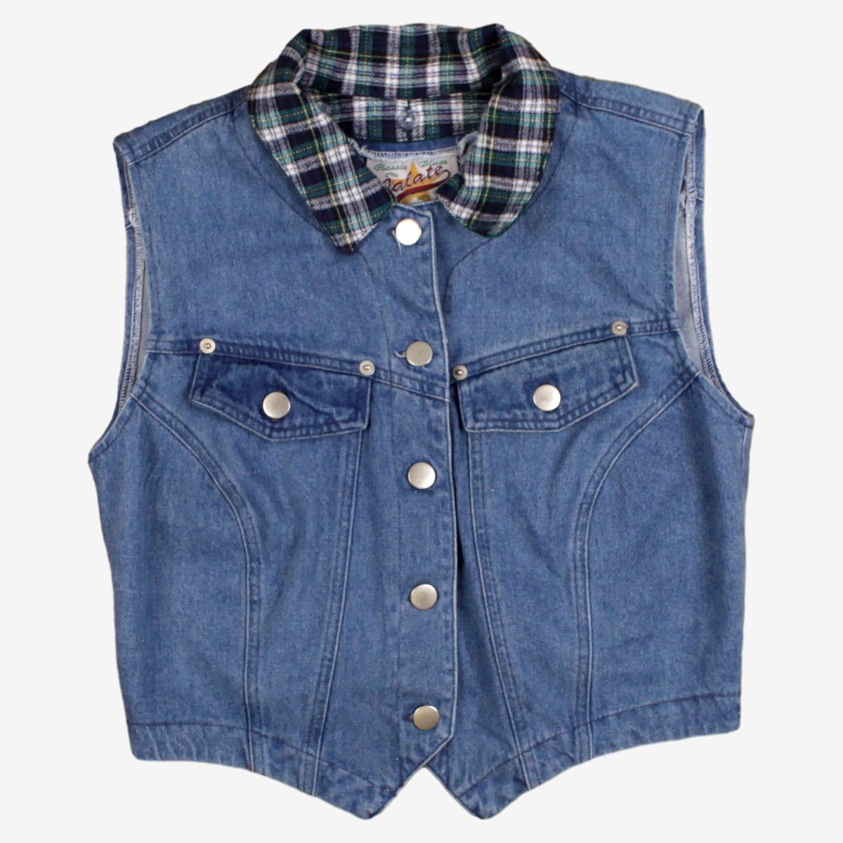 Jalate Denimwear Vest S Womens 00s