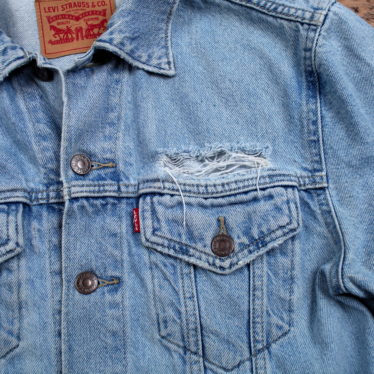 Levis Denim Jacket M Mens 00s