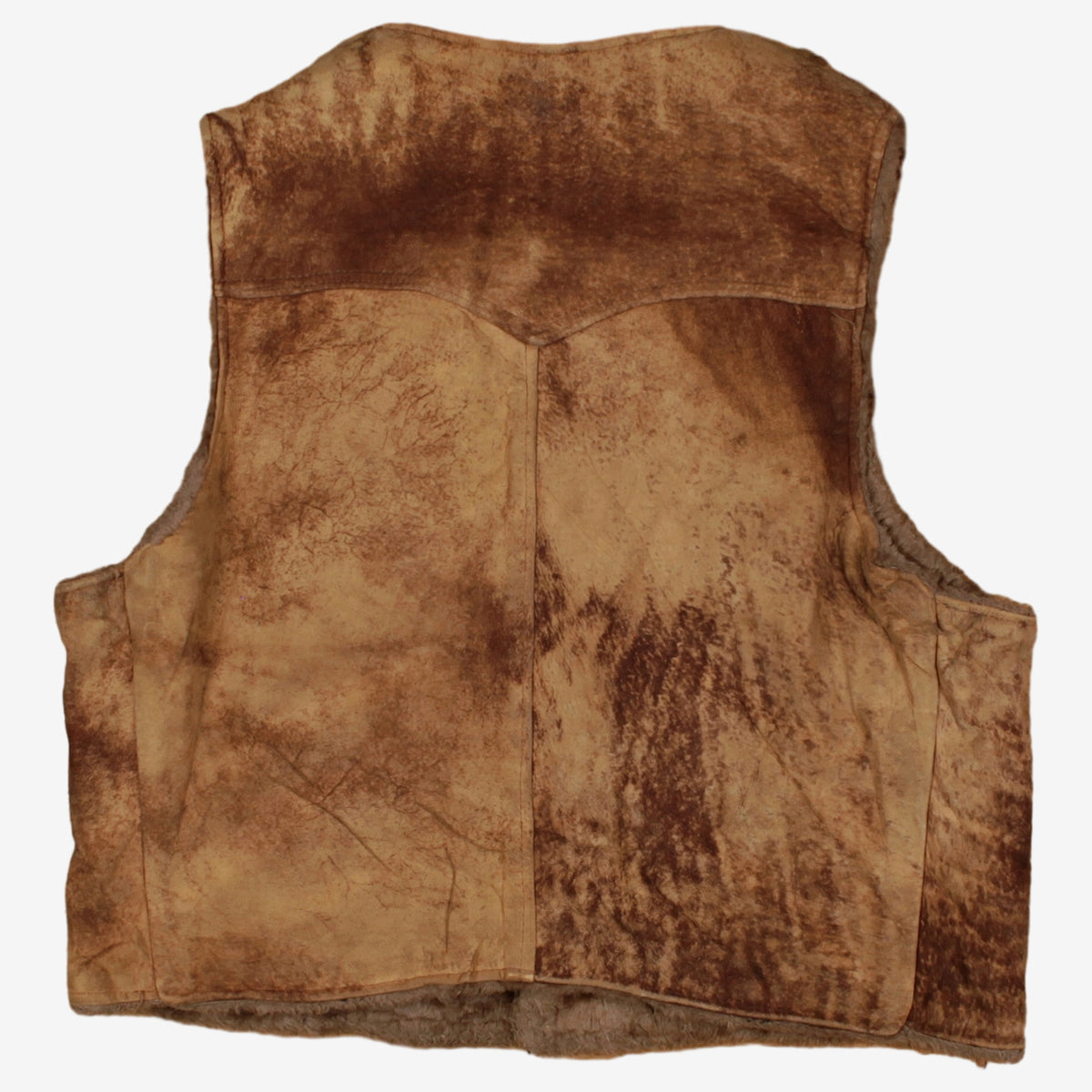 Vintage Schott Shearling Vest XL Mens 70s