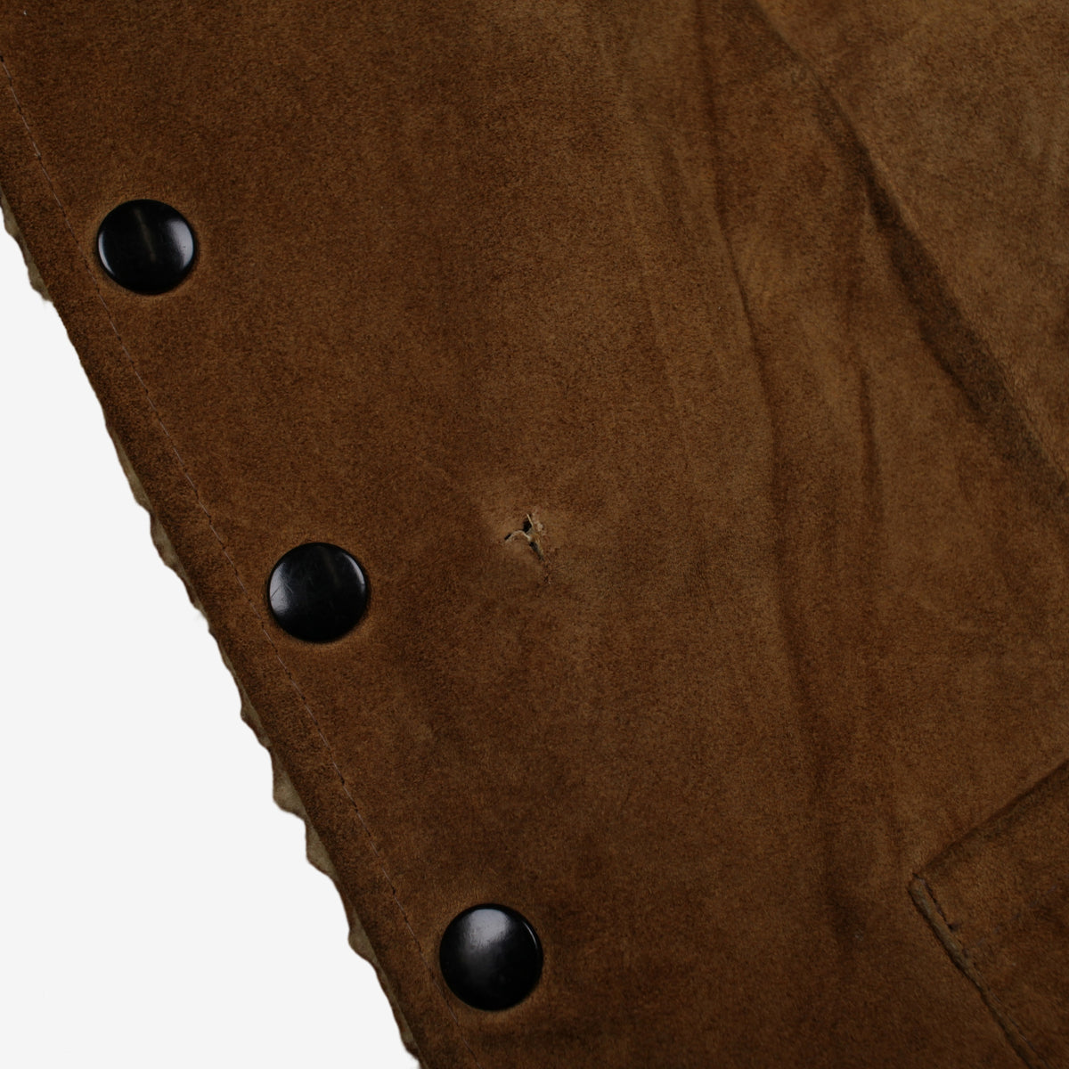 Vintage Joo Kay Shearling Vest L Mens 70s