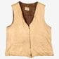 Vintage Michaels Leather Vest M Mens 60s