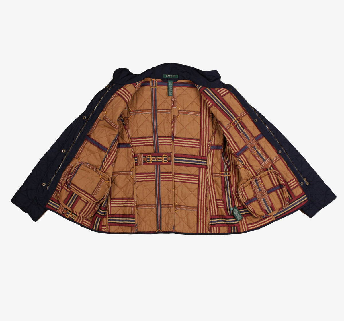 Ralph Lauren Quilted Jacket L Womens 00s