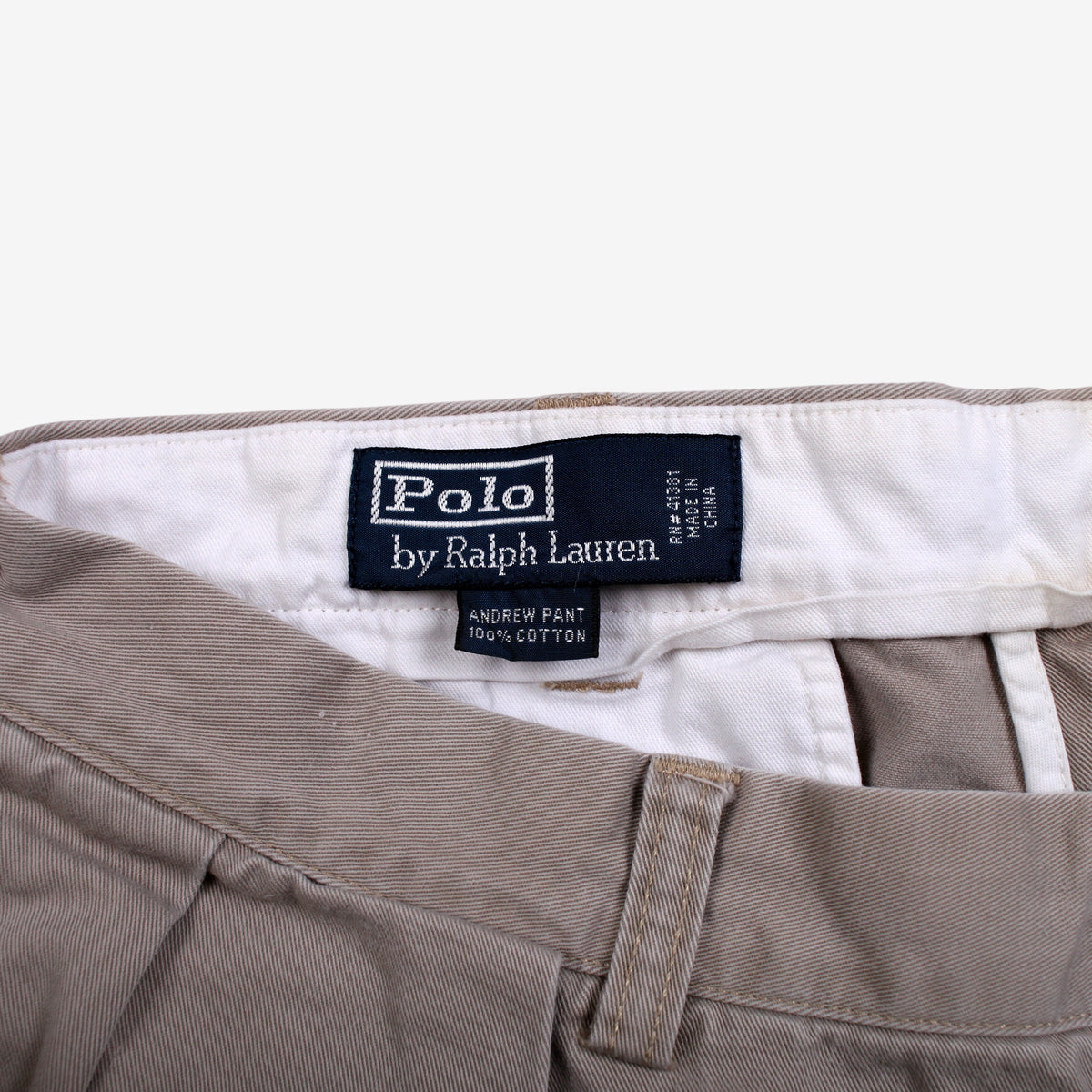 Polo By Ralph Lauren Chino Trousers Andrew Pant 34x32